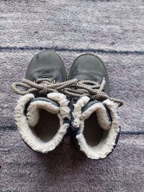 Šnurovacie čižmy so zipsom, lupilu,26