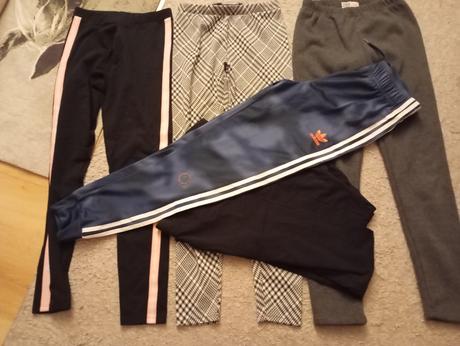 Legíny mix a tepláky grátis 152/158, 152