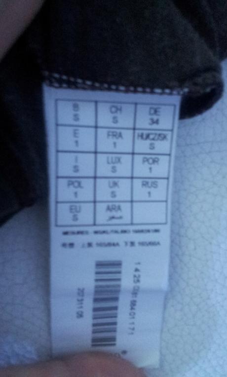 Hneda predlzena tunika, promod,s