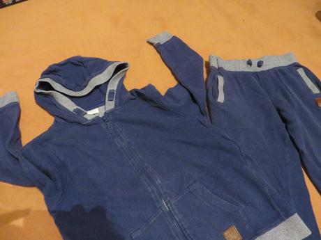 Teplák. súprava na donos., do tábora -veľ. 134/140, f&f,140