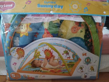 Detská podložka na hranie tiny love slnečný deň,