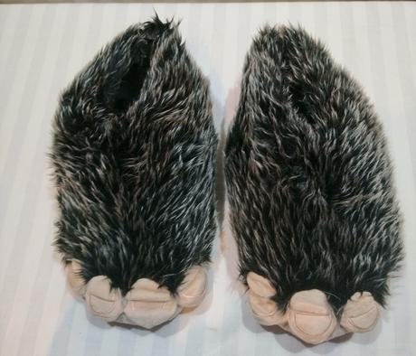 3-dielny kostým obryňa, body, zástera, laby, xl, 