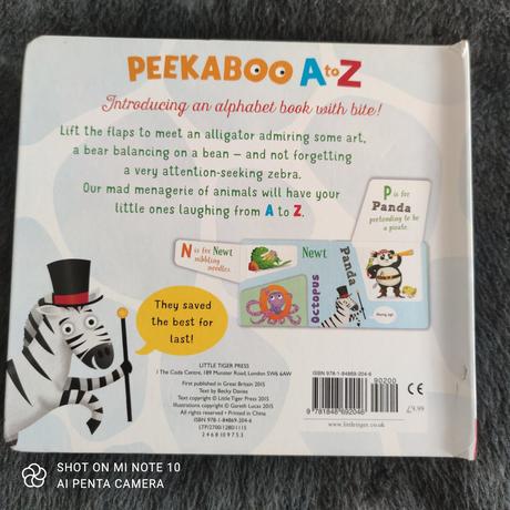 Peekaboo a to z pevná väzba - 3b,