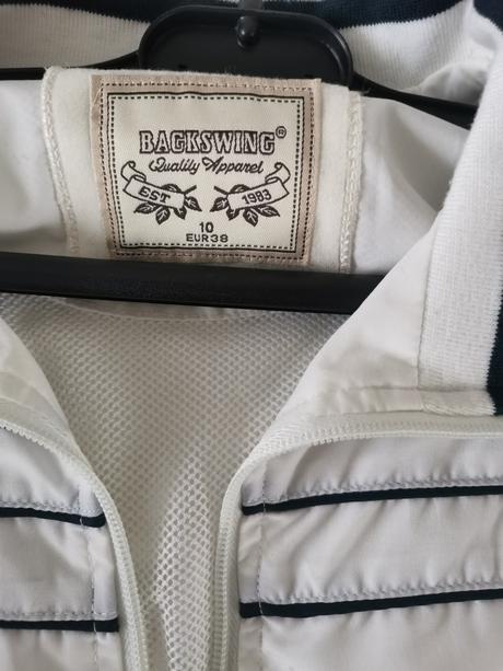 Biela športová bunda., 38