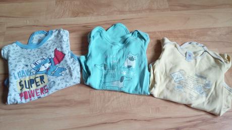 3x body dlhý rukáv - 92, 92