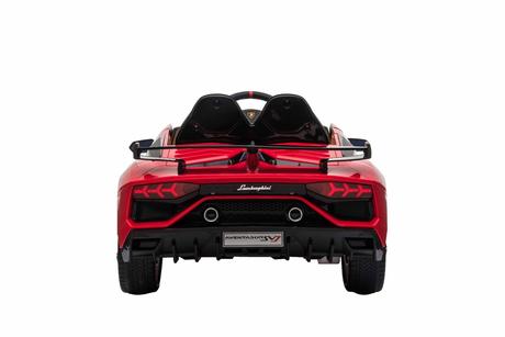 Elektrické autíčko lamborghini aventador červené,