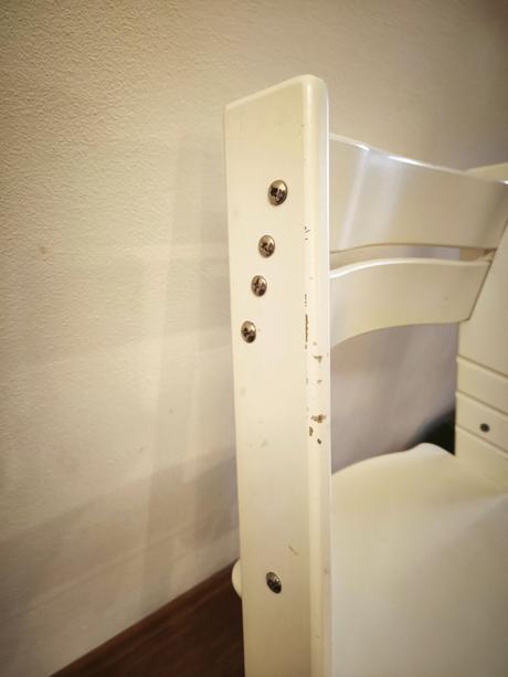 Detská rastúca stolička jitro biela, 