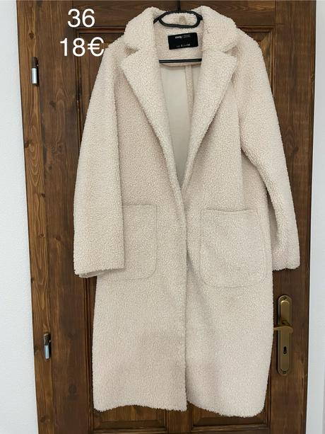 Kabát huňatý v.36, sinsay,36