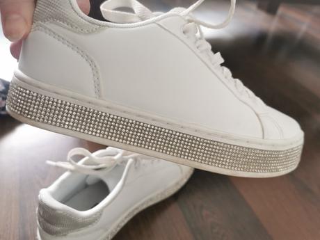 Biele tenisky, deichmann,35