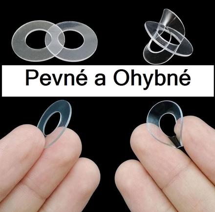 Podložky na plexi na moto -2 druhy -pevné a ohybné,