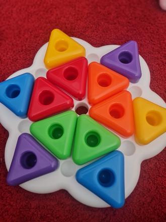 Quercetti daisy basic triangoli, 13 ks,