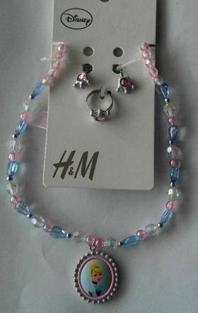 Set bižutérie popoluška, h&m