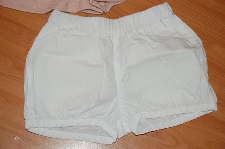 Ružové a biele šortky, pompdelux,98