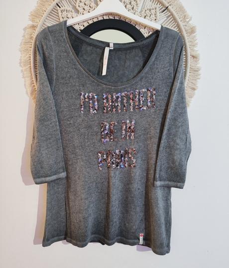 Top s trištvrťovým rukávom, m