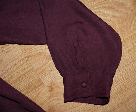 Bordova bluzka, vero moda,s