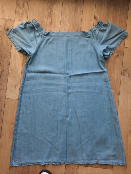 Ľahké riflové šaty, l