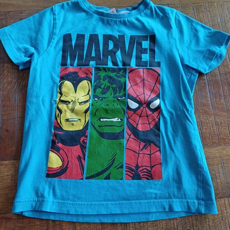 Tričká 6 ks, marvel,122