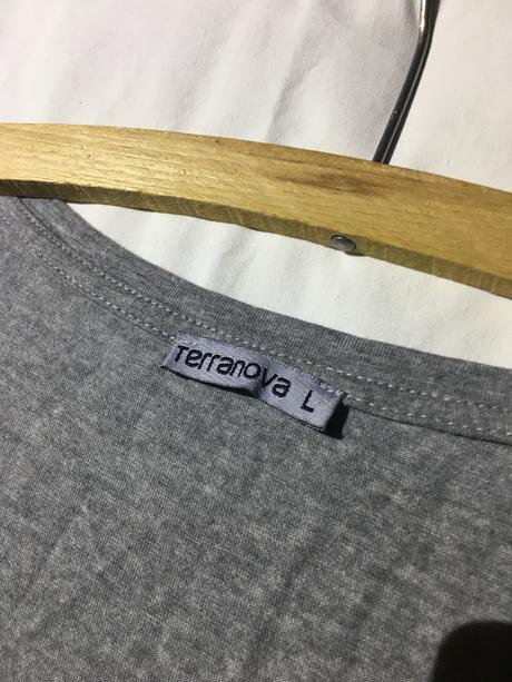 Príjemné tričko nenosené, terranova,l