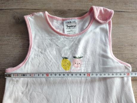 Letný spací vak s ovocím, impidimpi