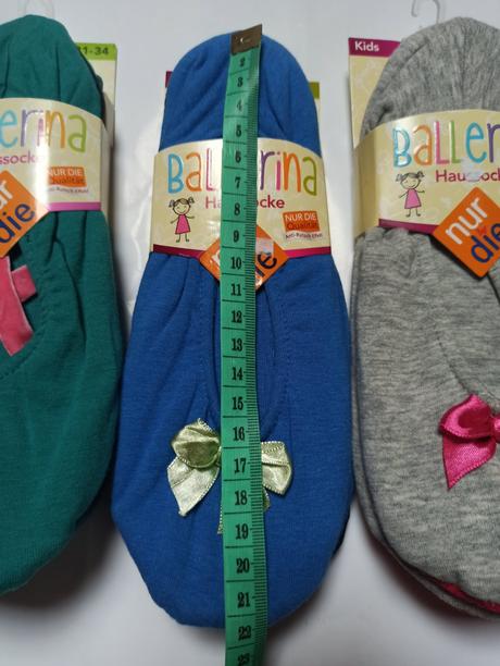 Balerínky, protišmykové papučky uni veľkosť 31-34, 31 / 32 / 33 / 34