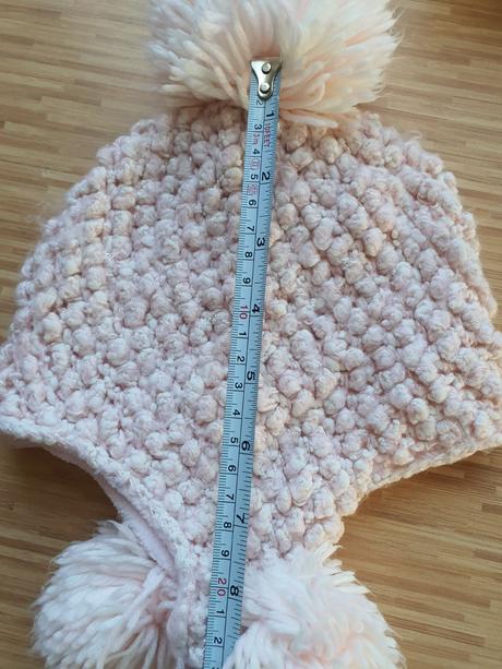 Trblietkava zateplena ciapka + rukavicky, next,68