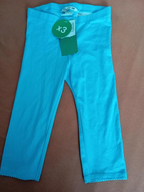 3/4 legíny, h&m,110