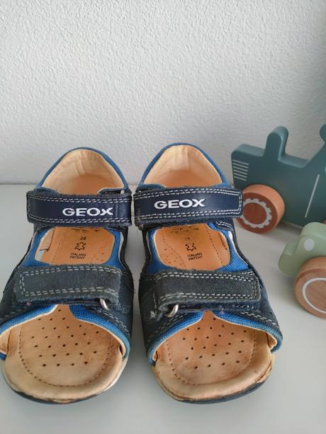 Chlapčenské kožené sandále geox, veľ. 25, geox,25