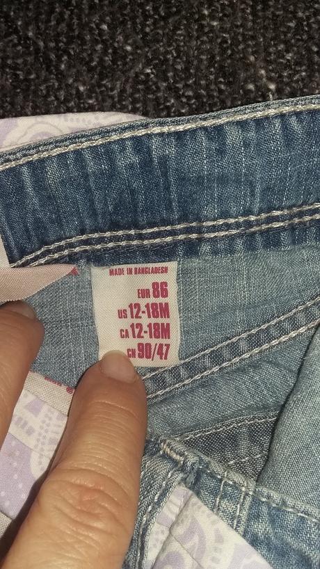 Riflove kr.nohavice, h&m,86