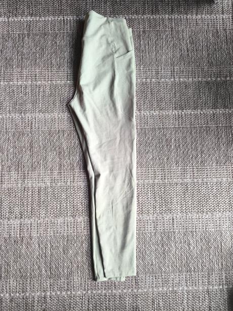 Legíny s vysokým pásom a vreckom, domyos,xl