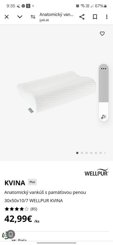 Anatomické vankúše, 