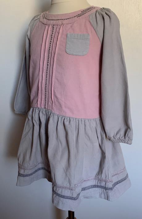 Strawberry faire menčestrové šaty, 116