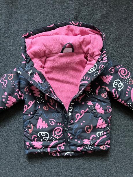 Zimný set bunda a otepľovačky na traky, pepco,92