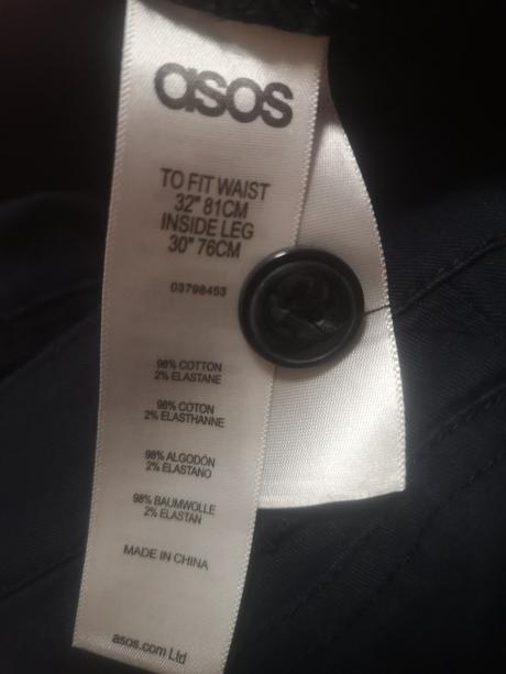 Nohavice asos 32/30, m