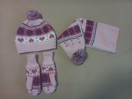 Čiapka, šál, rukavice, primark