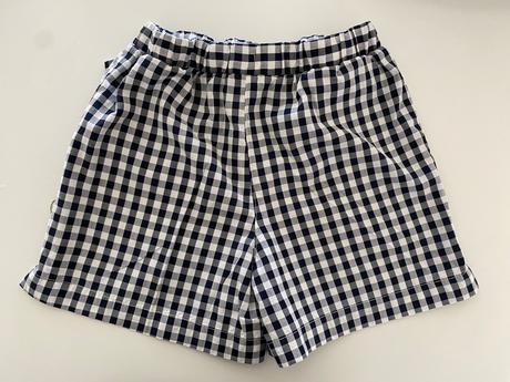 Kockovane kratasky 122/128, pompdelux,128