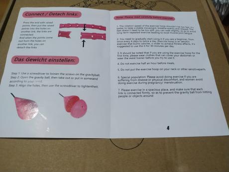 Hula hoop obruč nová,