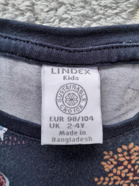Lindex šaty s jesenným motívom, lindex,98