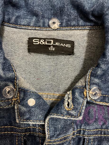 Frajerská riflová bunda, 128