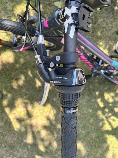 Bicykel dema pegas 24 šedý-ružový, dema,24