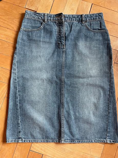 Rifľová sukňa esprit veľ 38, esprit,38