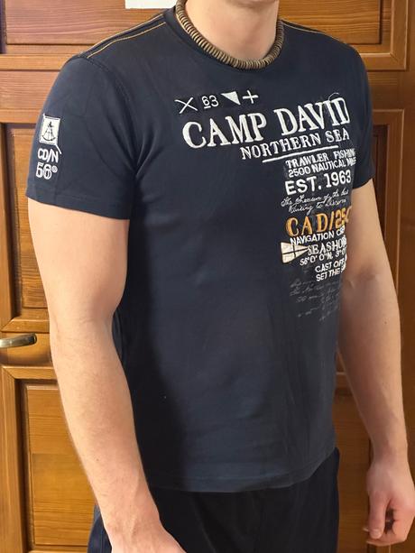 Pánske tričko camp david, l