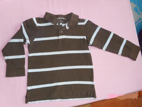 Hnedé pásikové, h&m,110