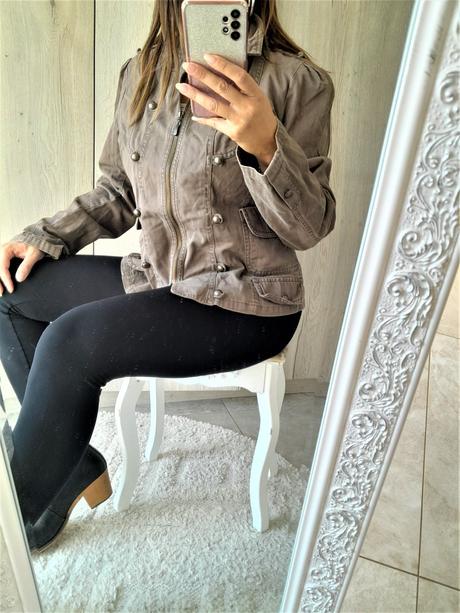 Riflová bunda-xl, xl