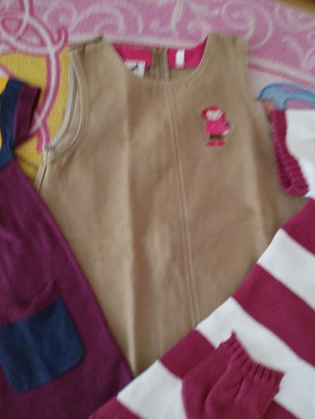 3 x šaty, palomino,110