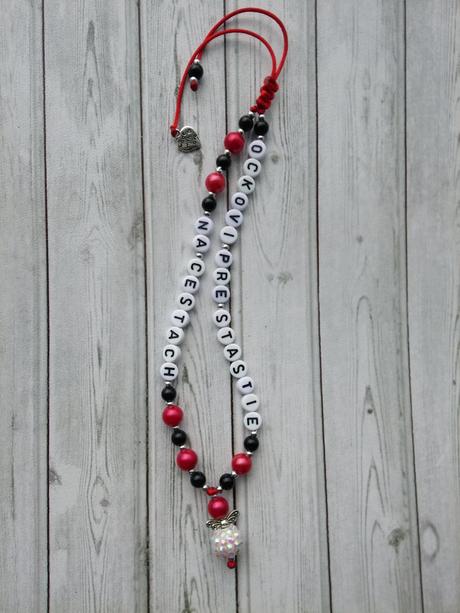 Talizman/ruženec do auta, 