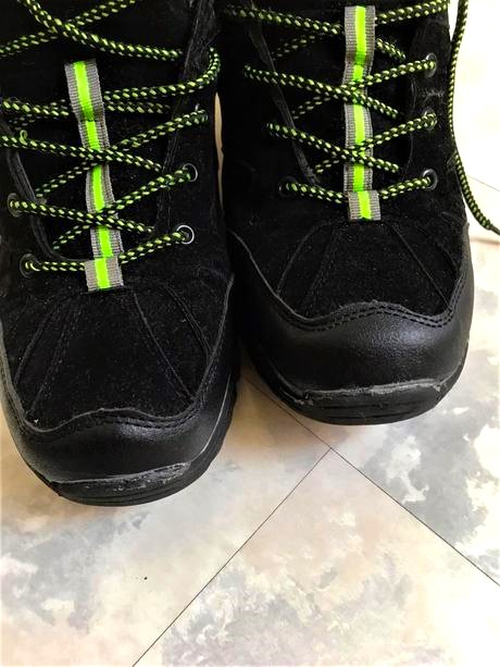 Teplé vysoké botasky s kožušinkou 43/44, 43