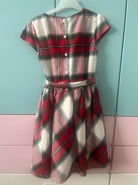 Carter s kárované šaty 122, carter's,122