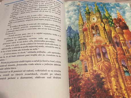 Krásna retro rozprávková kniha d aulnoy páví kráľ,