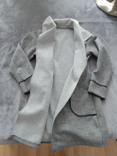 Sivý prechodný kabátik/kardigán - uni, 
