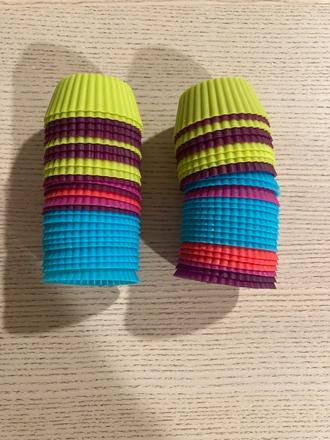 Silikonove kosicky na mini muffinky, 